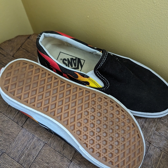 Vans Flame Slip-On Sneakers - Picture 3 of 3